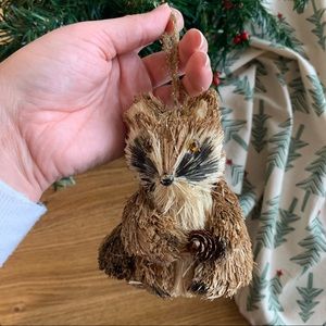 Harvest Sisal Squirrel Ornament